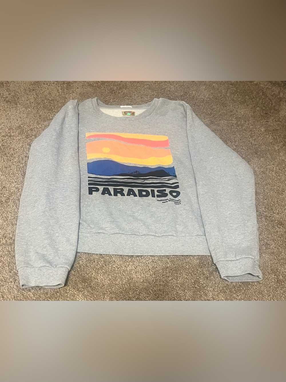 MOTHER women’s the Camper sweatshirt Sz XL